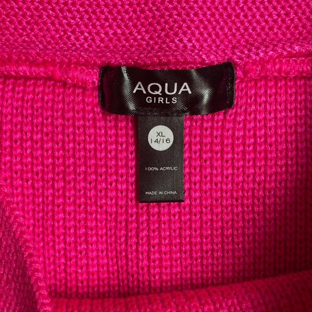 Aqua Hot Pink Mini Skirt - Picture 2 of 7
